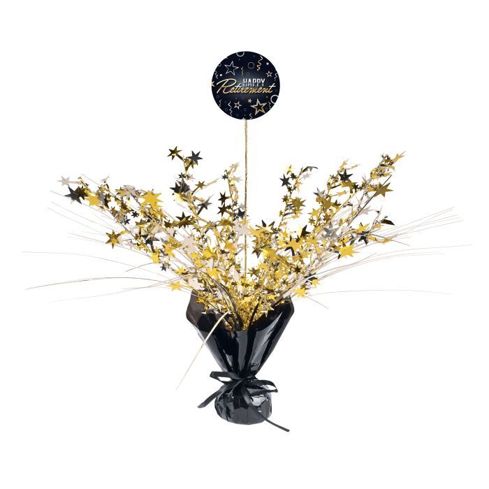 Happy Retirement Spray Centerpiece/Balloon Weight