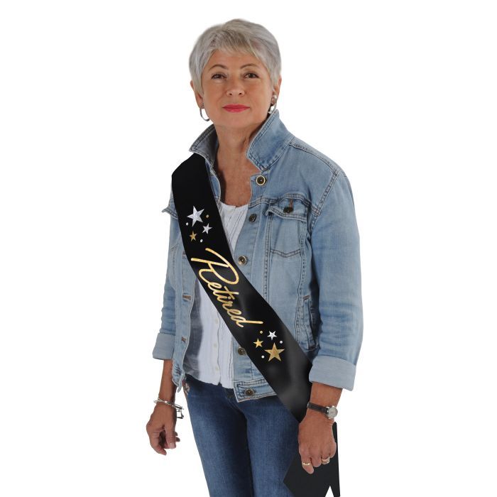 Retired Glitter Sash