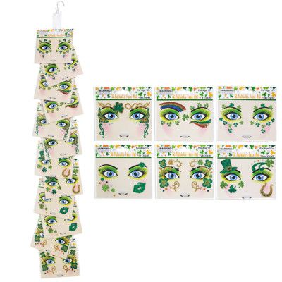 St. Patrick Face Art