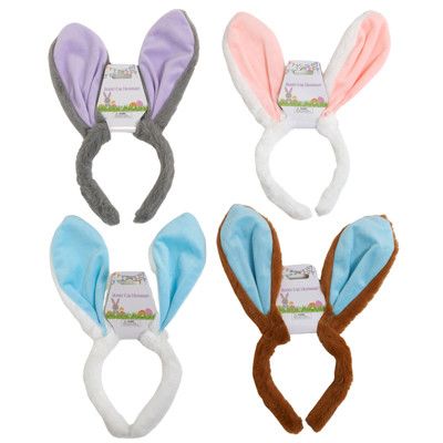 Deluxe Bunny Ear Headband Asst.