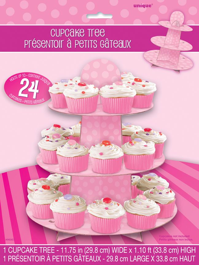 Pink Cupcake Stand