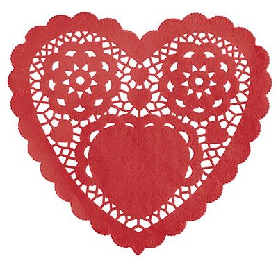 Red Heart Doilies  6"  30ct