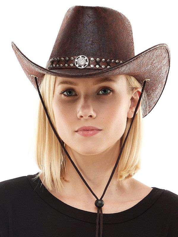 Brown Western Cowboy Hat
