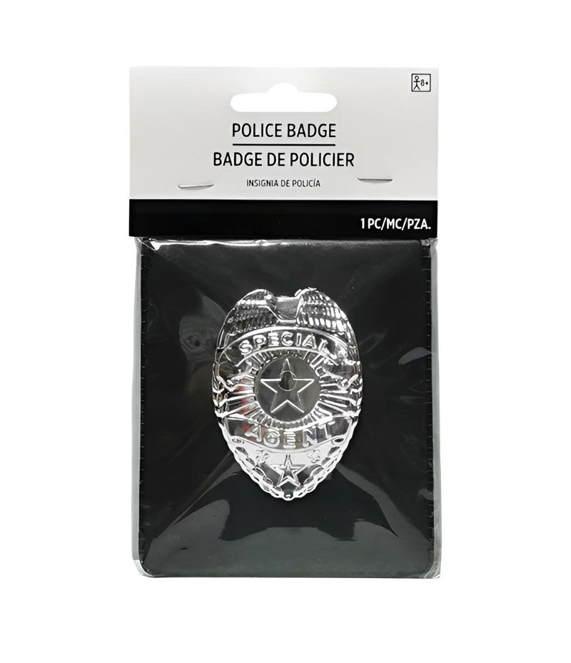 Police ID Badge Plastic