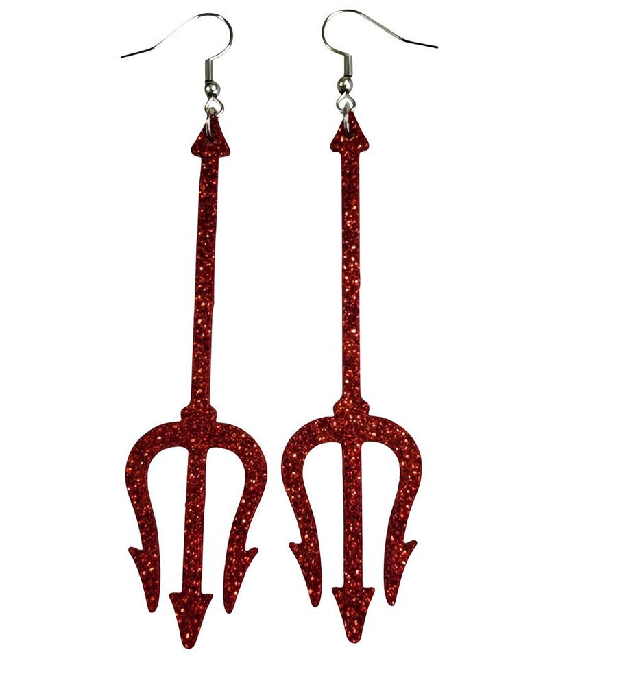 Devil Pitchfork Earrings