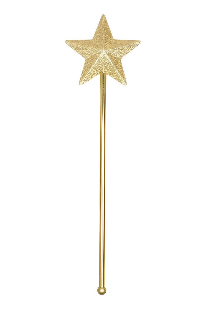 17" Gold Glitter Angel Wand