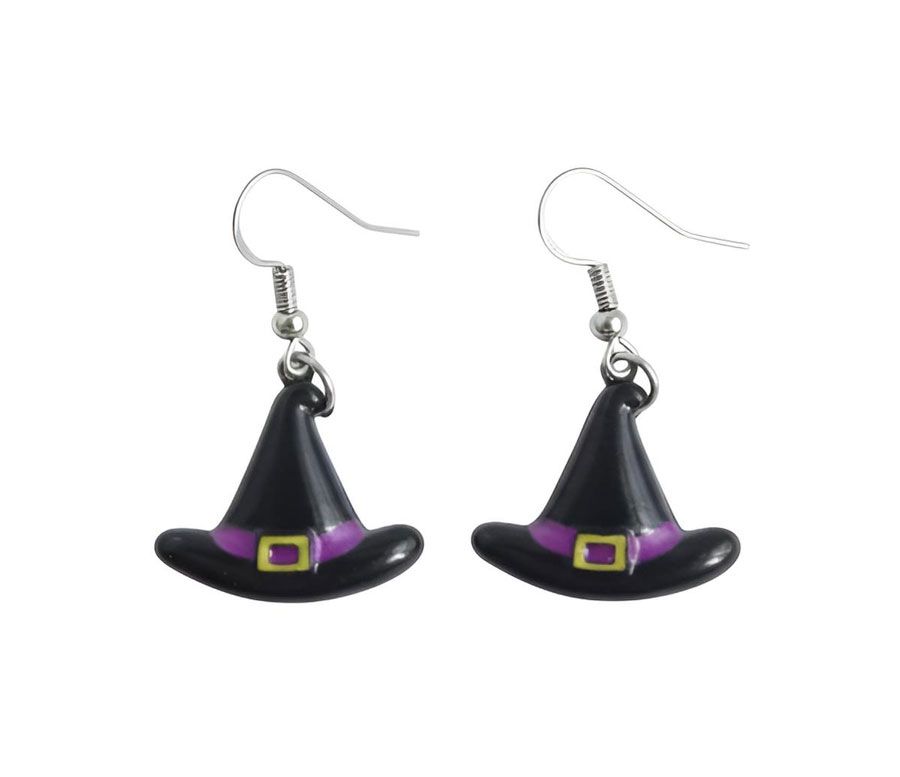 Witch Hat Earrings