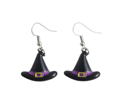 Witch Hat Earrings