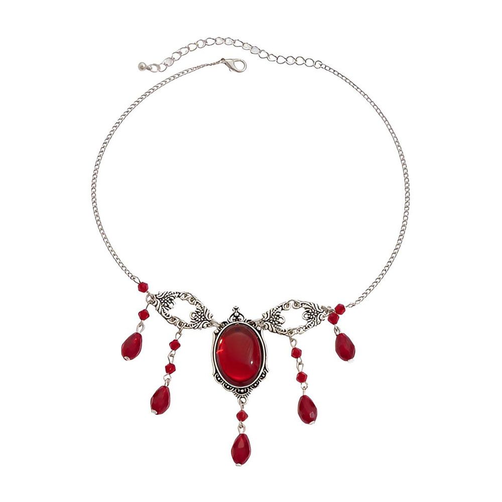 Red Jewels Necklace