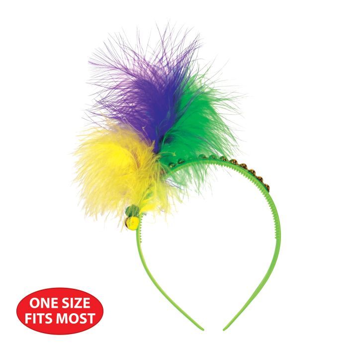 Mardi Gras Headband