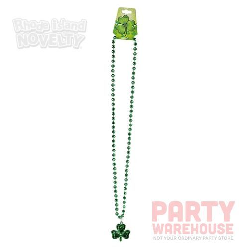 Shamrock  Beads 33" - 12 Ct Bag