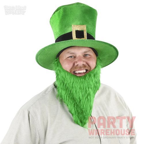 St.Patrick's Day Top Hat With Beard
