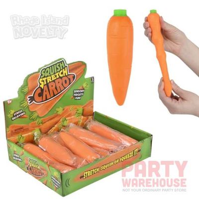 Stretch And Squeeze Carrot 5.5" - 12 Ct Box