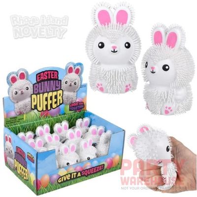 Easter Bunny Puffer 3"-3.5" - 12 Ct Box