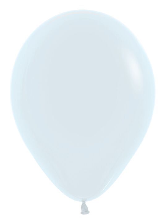 Fashion White 5" Latex Balloons - 50 Ct