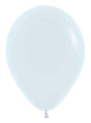 Fashion White 5" Latex Balloons - 50 Ct