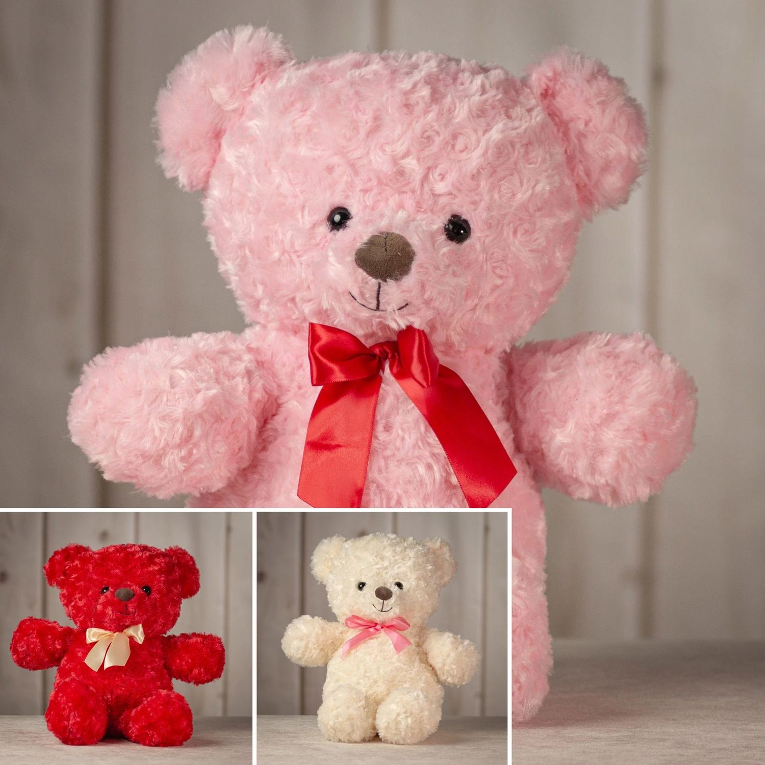 Valentine Bear Trio 20"