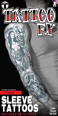 Sleeve Tattoo FX - 3pc Playa