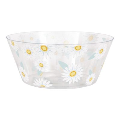 Fresh Daisy Plastic Serving Bowl