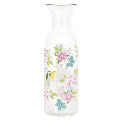 Spring Florals Plastic Juice Carafe