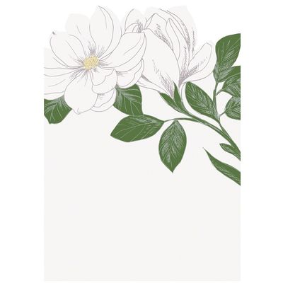 Garden Party Cutout Flower Place Cards  6ct