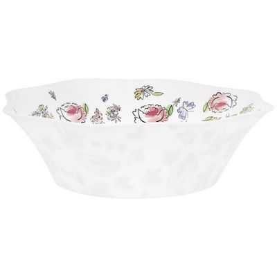 Dainty Easter Octagonal Plastic Serving Bowl