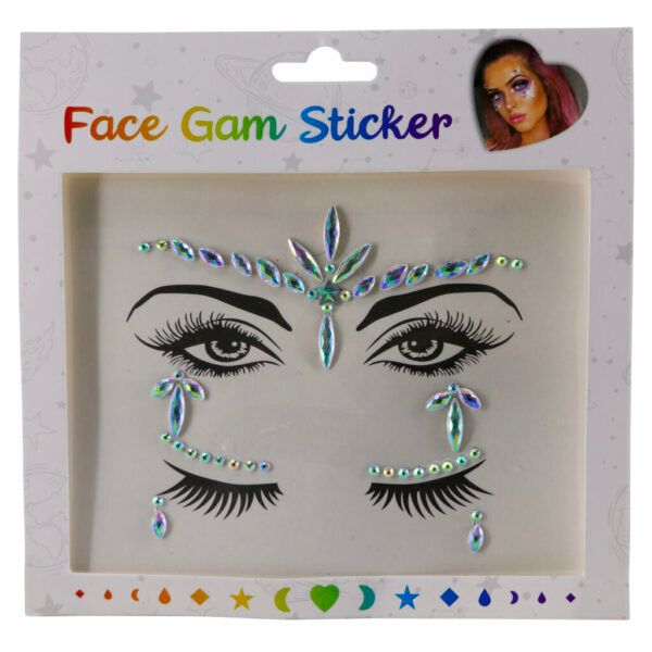 Face Gems - Star Teardrop