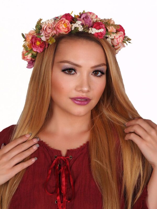 Floral Crown - Pink Multi
