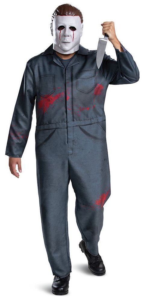 Halloween - Michael Myers Deluxe Adult Mens XXL (50-52)