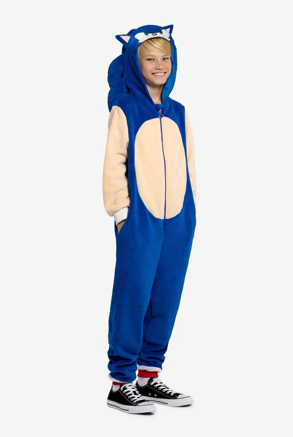Sonic Onesie, Attribute: Child, Size: Small 2-4Y