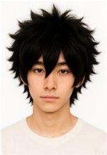 Anime Wig Black