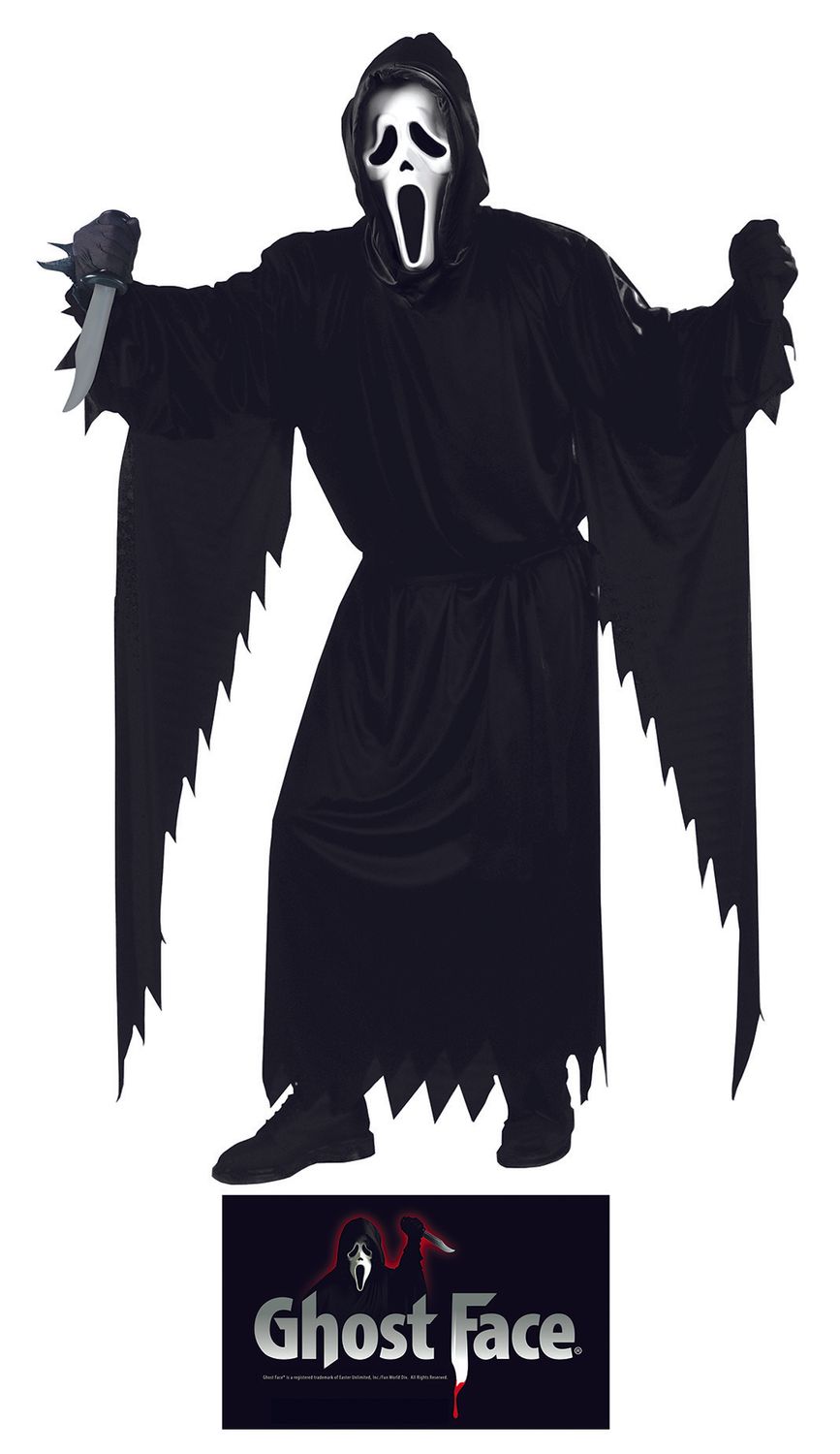Ghost Face Scream Adult One Size