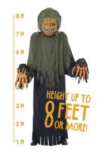 Towering Terror Pumpkin Mens One Size