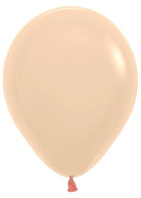 Pastel Matte Malibu Peach 5" Latex Balloons - 50 Ct