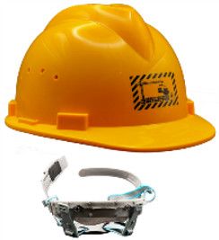 Adult Deluxe Yellow V-Shaped Construction Helmet