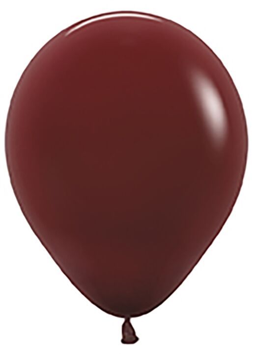 Deluxe Merlot 5" Latex Balloons - 50 Ct