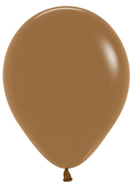 Deluxe Mocha 5" Latex Balloons - 50 Ct