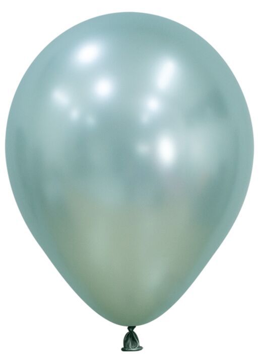 Silk Cool Mint 5" Latex Balloons - 50 Ct