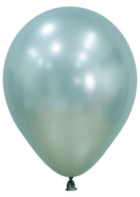 Silk Cool Mint 5" Latex Balloons - 50 Ct