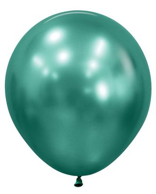 Reflex Aurora Green 24" Latex Balloons - 3 Ct