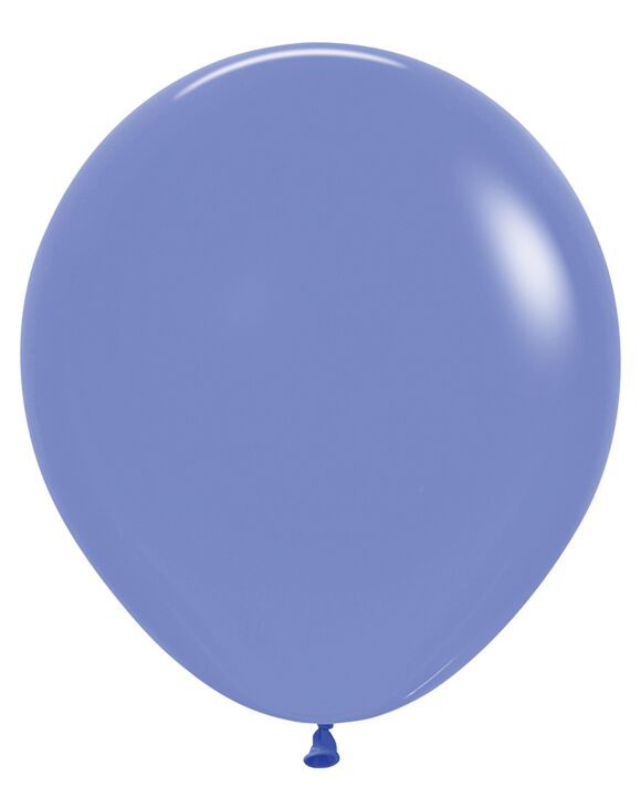 Deluxe Periwinkle Blue 18" Latex Balloons - 6 Ct