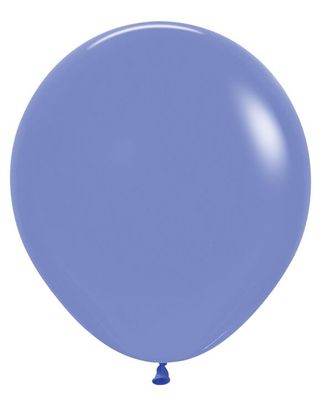 Deluxe Periwinkle Blue 18" Latex Balloons - 6 Ct