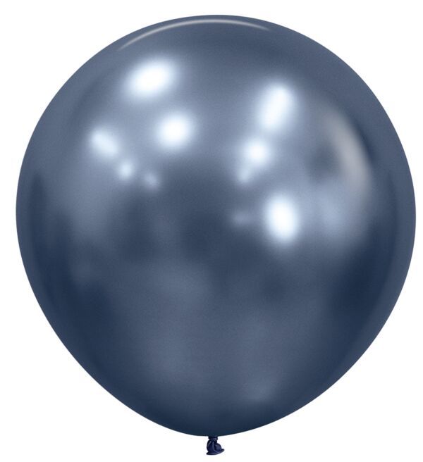 Reflex Galaxy Blue 24" Latex Balloons - 3 Ct
