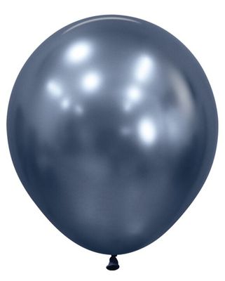 Reflex Galaxy Blue 18" Latex Balloons - 6 Ct