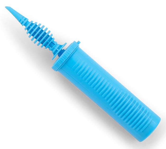 Hand Pump Light Blue - Balloon Air Inflator