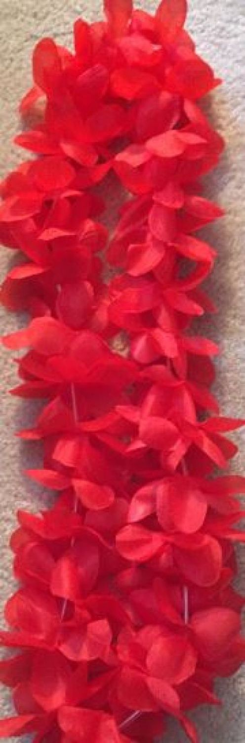 Spirit Lei - Red 6Pk