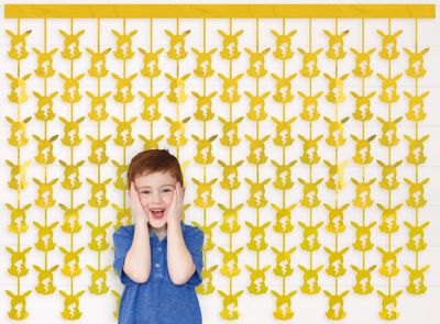 Pokemon - Pikachu Foil Photo Backdrop 60" x 48"