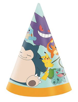 Pokemon - Party Hats 8Ct