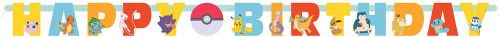 Pokemon - Happy Birthday Banner 75"