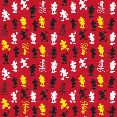 Gift Wrap 5' X 30" - Mickey Mouse